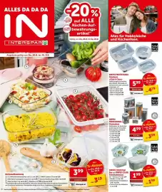 Interspar Flugblatt woche 34 Seite 10: Simpex Professional Glasdosen »Click & Close« €4,79