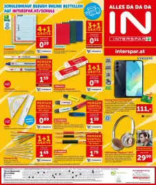 Interspar Flugblatt woche 34 Seite 16: DONAU Trennblätter €0,39, STABILO PointVisco €1,79