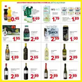 Volantino Todis Pagina 7: Acqua tonica Spumer €2,59, Nettare Bio €1,95