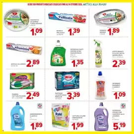 Volantino Todis Pagina 9: Actiff Platinum Detersivo Piatto €1,35, Pellicola €1,39