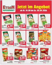 ETSAN Flugblatt Seite 2: Muratbey String Käse €2,49, Muratbey Naboulsi Käse €2,49