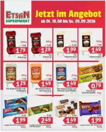 ETSAN Flugblatt Seite 5: Tat Mayonnaise €1,99, Tat Ketchup €1,79