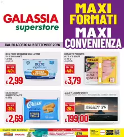 Volantino Galassia superstore Pagina 1: Delta Yogurt Greco senza lattosio €2,99