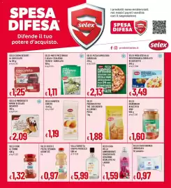 Volantino Galassia superstore Pagina 14: Misto prezzemolo e aglio Selex €1,11, Selex pizza capricciosa €2,13