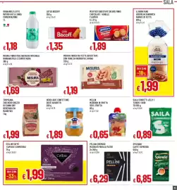 Volantino Galassia superstore Pagina 15: Mellin merenda di frutta €0,65, Hero Light confettura €1,89