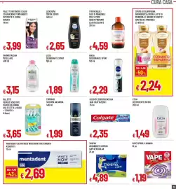 Volantino Galassia superstore Pagina 19: Lycia deodorante spray €1,89, Colgate dentifricio max €2,35