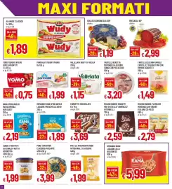 Volantino Galassia superstore Pagina 2: Parmalat Yogurt Magro €1,99, Vallelata Ricotta Fresca €1,15