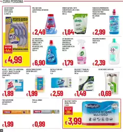 Volantino Galassia superstore Pagina 20: Amuchina pavimenti fresh aloe €2,39, Buffalo four 400 strappi €2,59