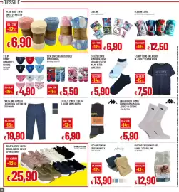 Volantino Galassia superstore Pagina 22: Calzini con antiscivolo €5,50, Calze corte numerata Milan Inter Juventus €5,90
