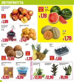 Volantino Galassia superstore Pagina 4: Pomelmi a polpa rosa €1,49, Ananas €1,29