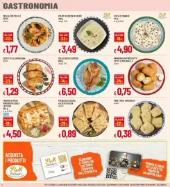 Volantino Galassia superstore Pagina 8: Coscette all'americana all'etto €1,29, Pollo busto campese €6,50
