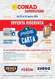Volantino Conad Superstore | Prodotti alla carta Pagina 1