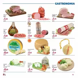 Volantino Futura Supermercati Pagina 13: Pancetta Aurora €1,89, Grana padano DOP €1,19