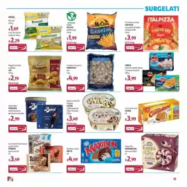 Volantino Futura Supermercati Pagina 15: Gelato Carte d'Or affogato €3,49, Vongole con guscio Panapesca €4,99