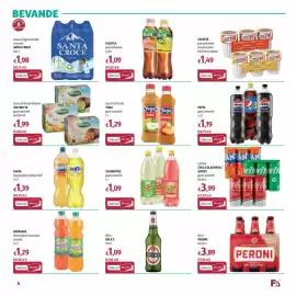 Volantino Futura Supermercati Pagina 4: Succo di frutta italiana Valfrutta €1,99, Pepsi gusti assortiti €1,19