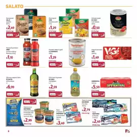 Volantino Futura Supermercati Pagina 6: Pomodori datterini gialli LA FIAMMANTE €1,29, Polpa di pomodoro VEGÈ €1,49