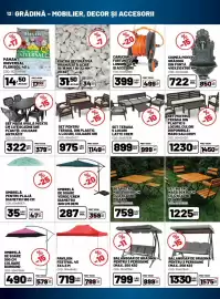 Catalog Ambient Pagină 12: Umbrelă de soare verde/crem €287,00, Balansoar de grădină pentru 3 persoane €1.330,00
