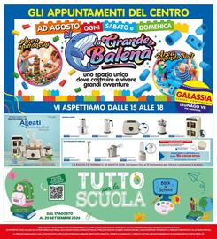 Volantino Galassia Pagina 28: Mixer ad immersione senza filo €19,90, Tritatutto €16,90