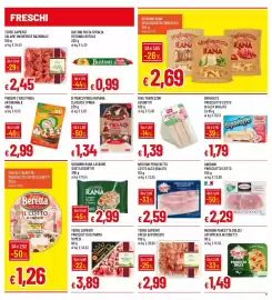 Volantino Galassia Pagina 11: Prosciutto di Parma Terre Sapienti €3,89, Giravolte prosciutto cotto di alta qualità €1,79
