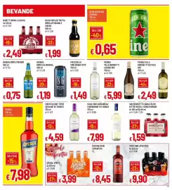 Volantino Galassia Pagina 19: Bavaria birra premium €0,75, Pasqua Villa Borghetti Custozza DOC €2,49