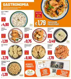 Volantino Galassia Pagina 8: Pane conchiglia €3,79, Coscette all'americana €1,29