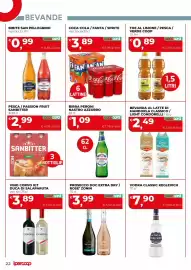 Volantino Coop Master Alleanza 3.0 Pagina 22: Birra Peroni Nastro Azzurro €1,09, Coca-Cola / Fanta / Sprite €3,89