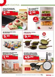 Volantino Coop Master Alleanza 3.0 Pagina 31: Bicchiere decoro brio €5,99, Teglia rettangolare antiaderente Guardini €2,49