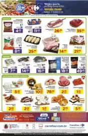 Folheto Carrefour Página 2: Perdigão - salsicha €1,34, Meu - sardinha €7,99