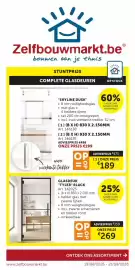 Zelfbouwmarkt folder Pagina 1: Glasdeur tyler black €269,00, Skyline dusk €189,00
