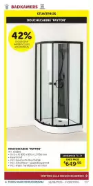 Zelfbouwmarkt folder Pagina 107: Douche cabine payton €649,99