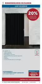 Zelfbouwmarkt folder Pagina 11: Luxe vouwdeur zwart lederlook €999,99