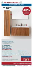 Zelfbouwmarkt folder Pagina 92: Badkamermeubel "FAE" €1.594,00