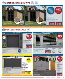 Zelfbouwmarkt folder Pagina 4: Porte sectionnelle dora €1.169,99, Portail battant en acier lyon €499,99