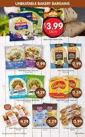 Spudshed catalogue week 34 Page 13: Great Temptations Multibag Muffin Varieties €3,29, The Happy Co Donut Caramel 4pk €3,99