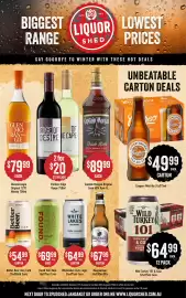 Spudshed catalogue week 34 Page 15: Wild Turkey 101 & Cola €64,99, Coopers Mild Ale €49,99