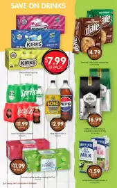 Spudshed catalogue week 34 Page 9: Caffé Aurora Extra Strong Coffee Beans €16,99, Harvey Fresh UHT Milk Varieties €1,59