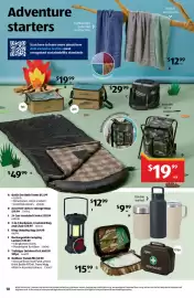 ALDI catalogue week 35 Page 10: Sleeping Bag €49,99, Camouflage cooler bag €19,99