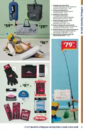 ALDI catalogue week 35 Page 11: Ugly Stik Kit €79,99, Crane insulated fishing catch bag €29,99