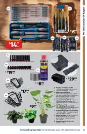 ALDI catalogue week 35 Page 13: Workzone 17pc Screwdriver Set €14,99, Bauhn charger €29,99