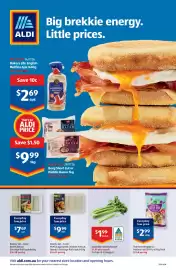 ALDI catalogue week 35 Page 20: Ready, Set...Cook! RSPCA Approved Chicken, Fetta & Spinach Sausage Rolls €9,99