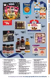ALDI catalogue week 35 Page 3: Scorched Peanut Bites €9,99, Mr Whisk Cinnamon Scrolls €9,49