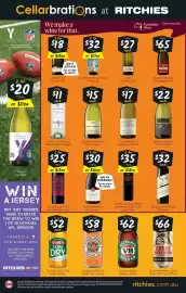 Ritchies catalogue week 34 Page 1: Squealing Pig Sauvignon Blanc €17,00, Taylors Jaraman Chardonnay €22,00