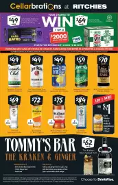 Ritchies catalogue week 34 Page 2: Wild Turkey Rare & Cola €70,00, Kirin Hyoketsu Lemon €49,00