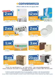 Volantino C+C Italmarket Pagina 16: Tovaglioli bianchi Tuo €1,19, Tovaglioli vel-one Okay €3,99