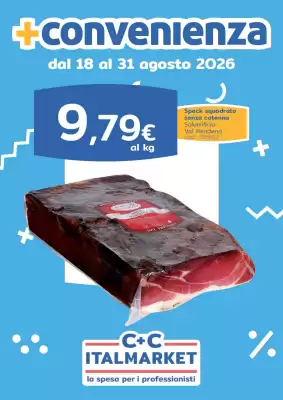 C+C Italmarket (valido fino al 31-08)