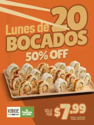 Catálogo Kobe Sushi Express (válido hasta 2-09)