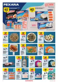 Folheto Continente Bom dia semana 34 Página 2: Postas de maruca continente €6,99, Lulas limpas continente €4,79