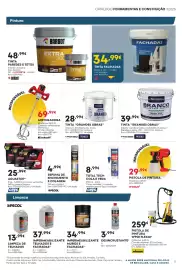 Folheto Bricomarché semana 34 Página 11: Tinta grande obras nuance €28,99, Pecol impermeabilizante telhados e fachadas €37,99