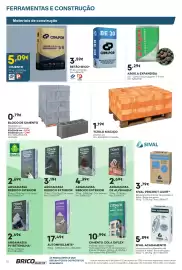 Folheto Bricomarché semana 34 Página 12: Bloco de cimento €0,79, Argila expandida argex €5,29