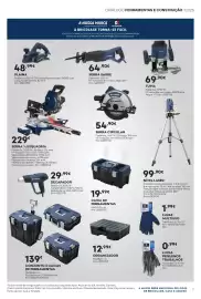 Folheto Bricomarché semana 34 Página 7: Nível laser €99,90, Serra 1/2 esquadria mckenzie €229,00